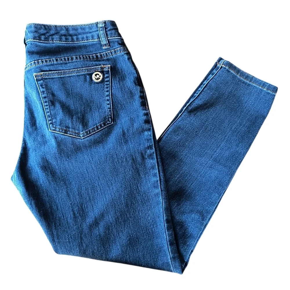Michael Kors Women's Blue Skinny Jeans Size 8